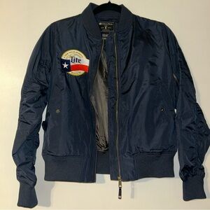 Holloway Navy Bomber Jacket
